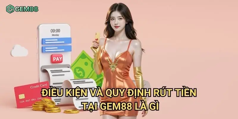 Điều kiện và quy định rút tiền tại Gem88 là gì?